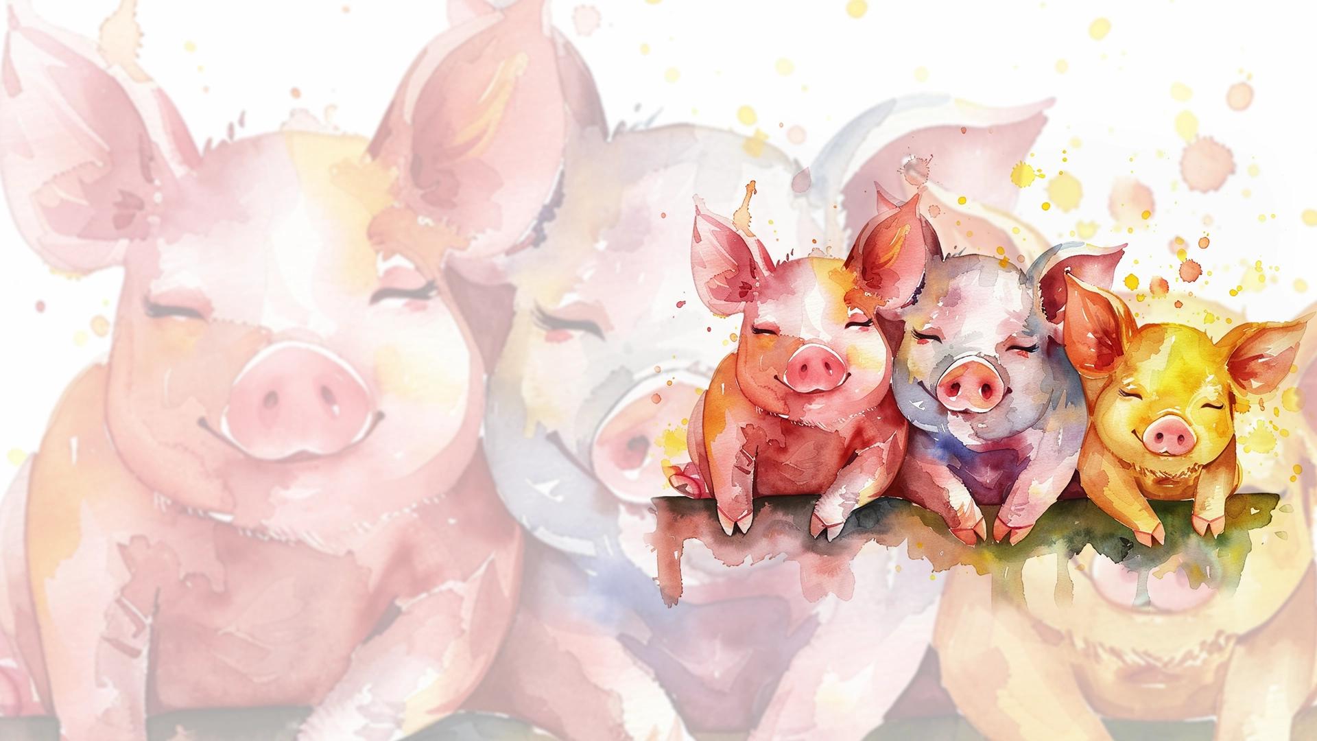 The three little pigs-Banner