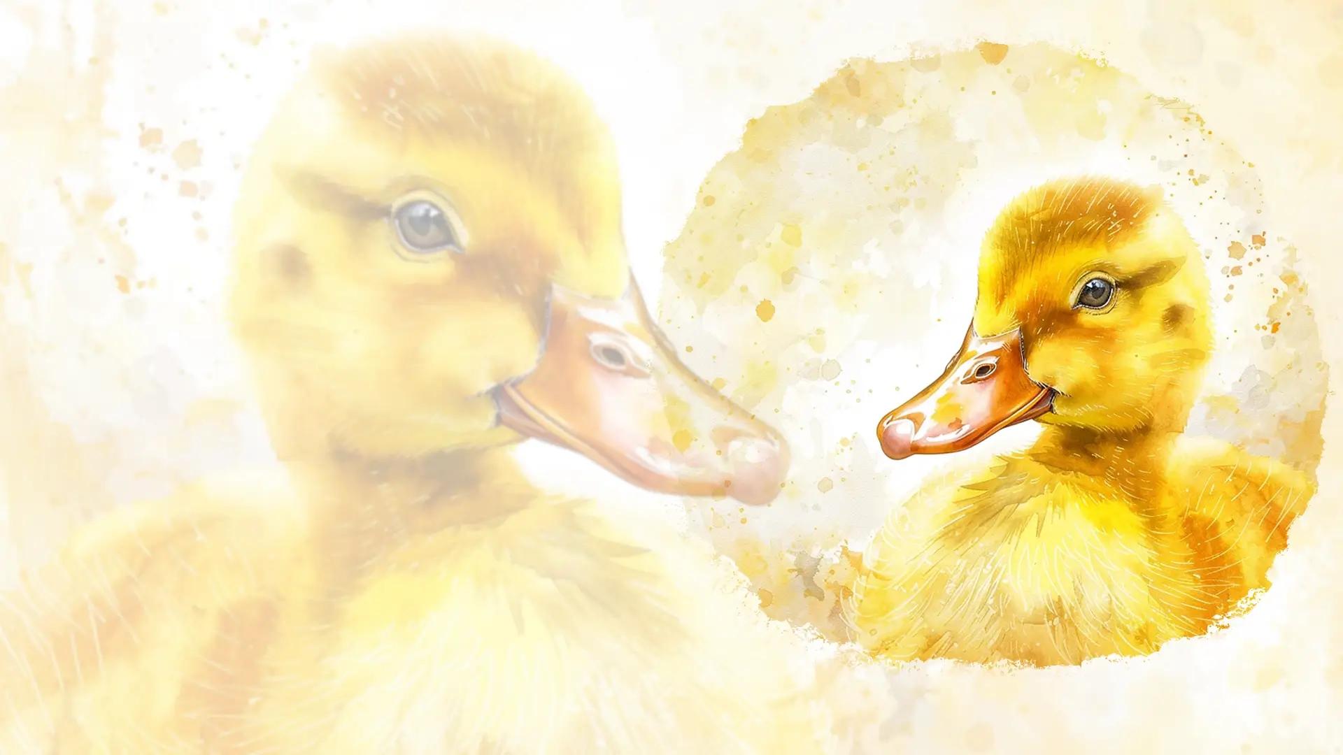 The brave duckling-Banner