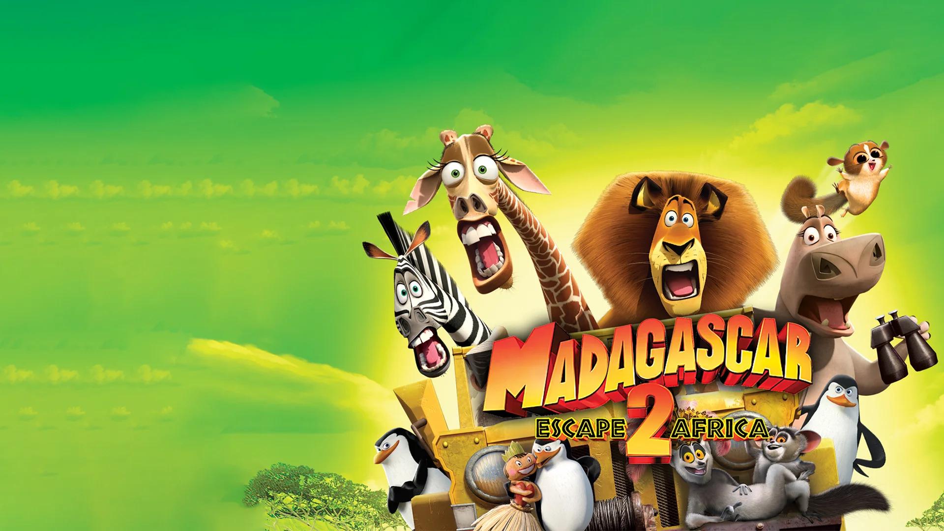 Madagascar: Escape 2 Africa-poster