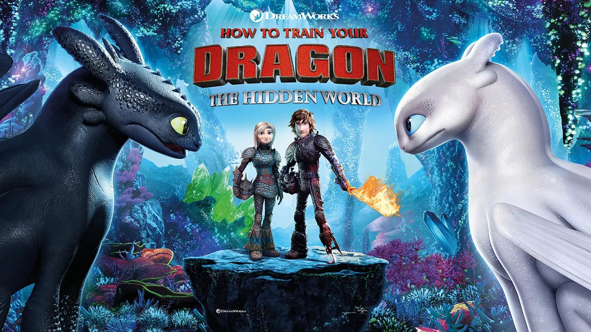 How to Train Your Dragon: The Hidden World-poster